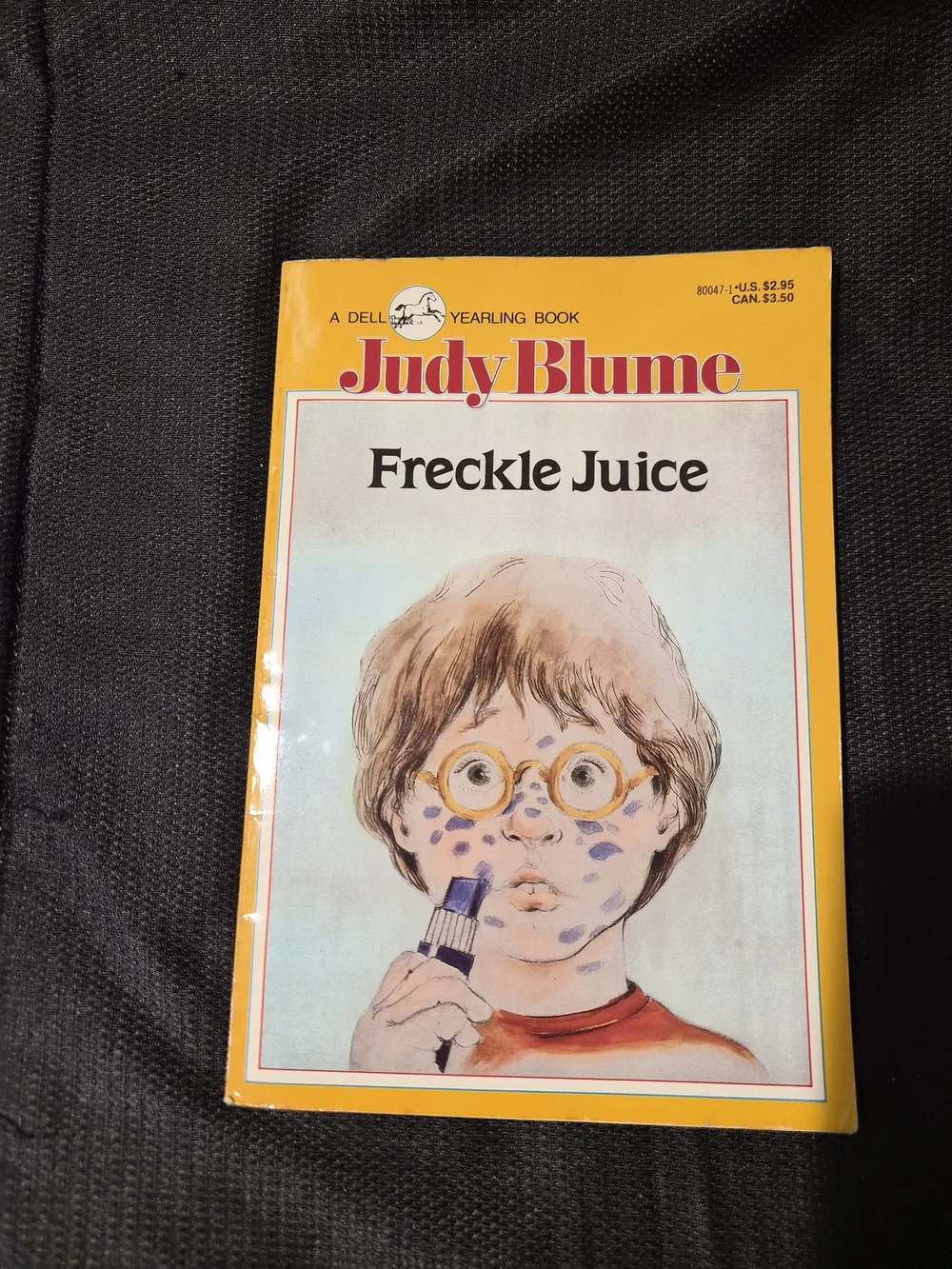 Judy Blume Freckle Juice - Yellow Cover